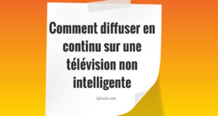 télévision non intelligente