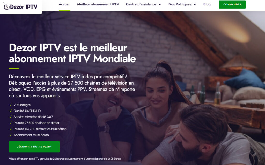 Meilleurs fournisseurs IPTV en Québec