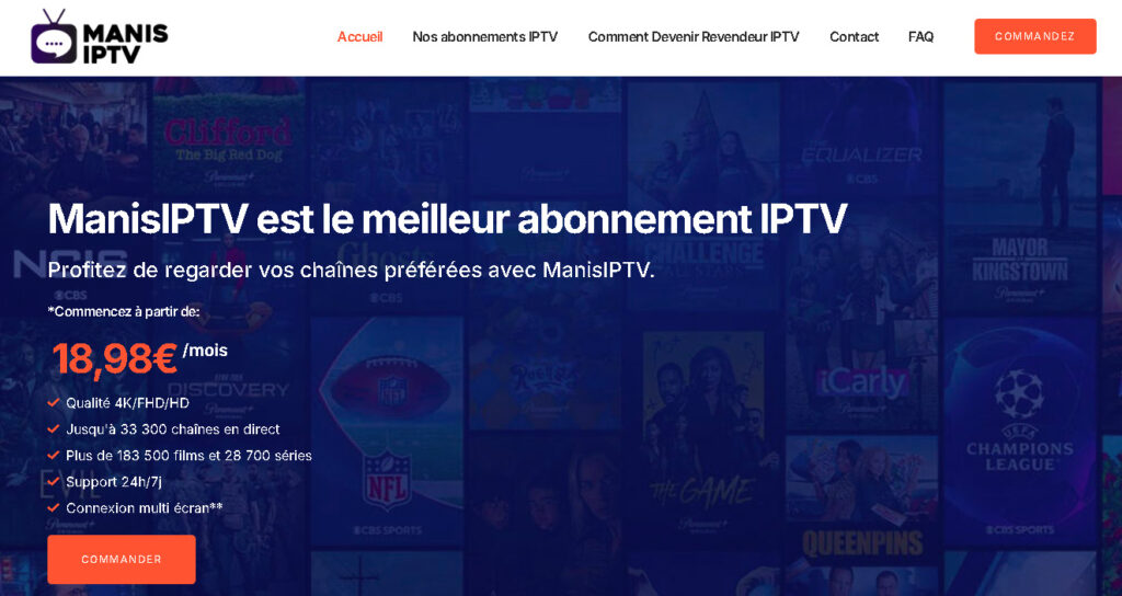 Meilleur abonnement IPTV en 2025